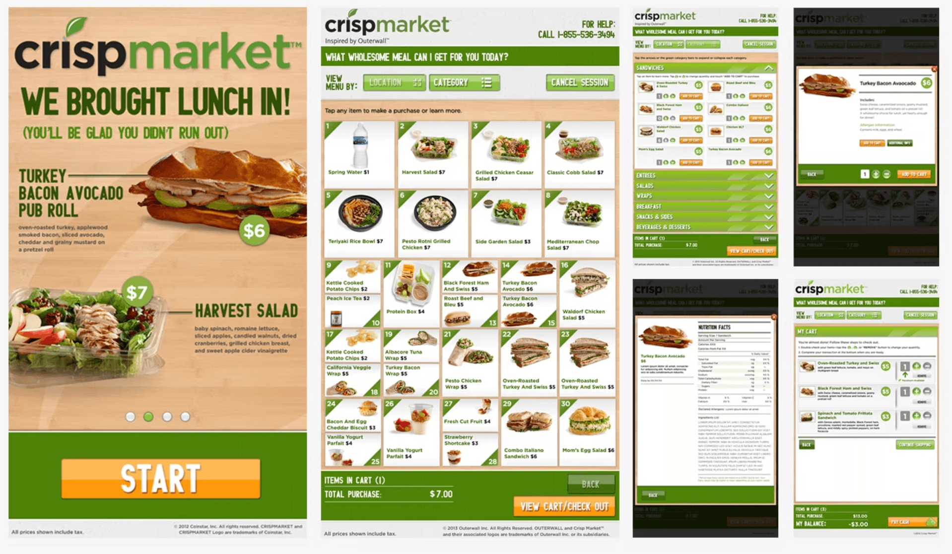 Crisp Market creative work, piece 3